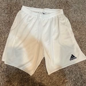 White Adidas Shorts